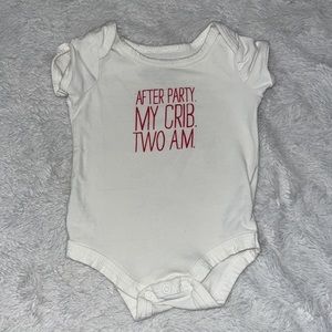 (3 for $10) Indigo baby bodysuit